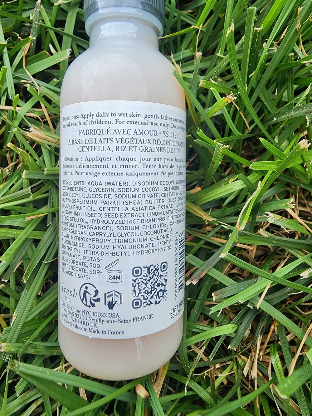 fresh Milk Body Cleanser 2.5oz